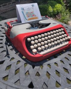 Custom 1960 Chili Pepper Red Royalite Typewriter (Serviced)